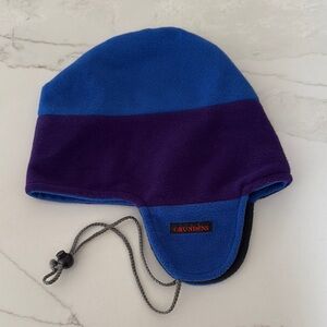 Blue and Purple men’s Fleece Hat